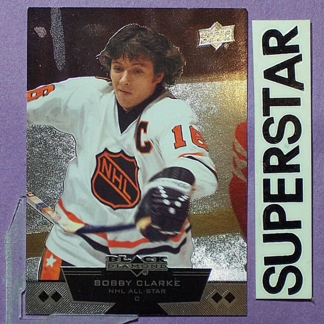 BOBBY CLARK   2012-13  Black Diamond  Quad  #202  Philadelphia Flyers  HOF