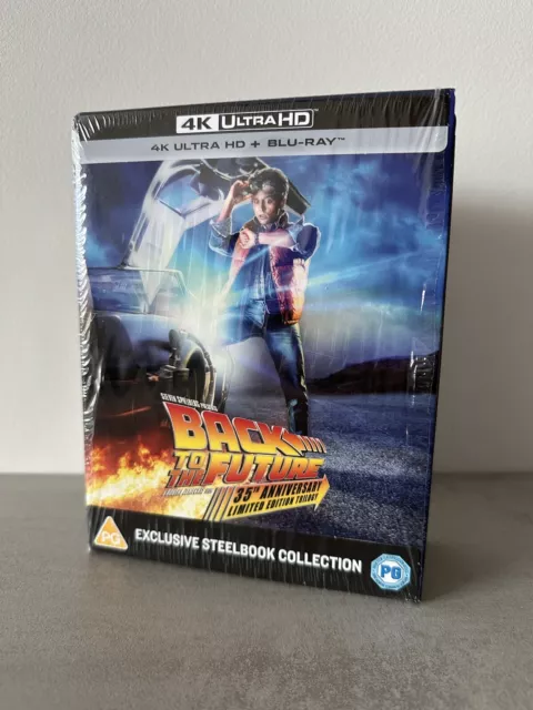 Retour vers le Futur 4K Ultra HD +Blu-ray Steelbook (Japanese Artwork)Libre