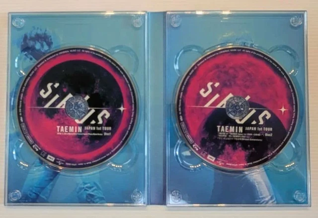 TAEMIN JAPAN 1ST TOUR SIRIUS Blu-ray £60.17 - PicClick UK