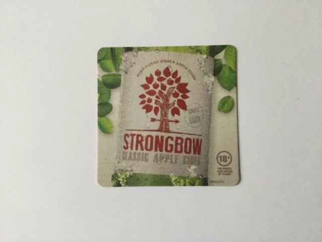 Collectable coaster Strongbow Classic Apple Cider - Hand-Pick a Strongbow