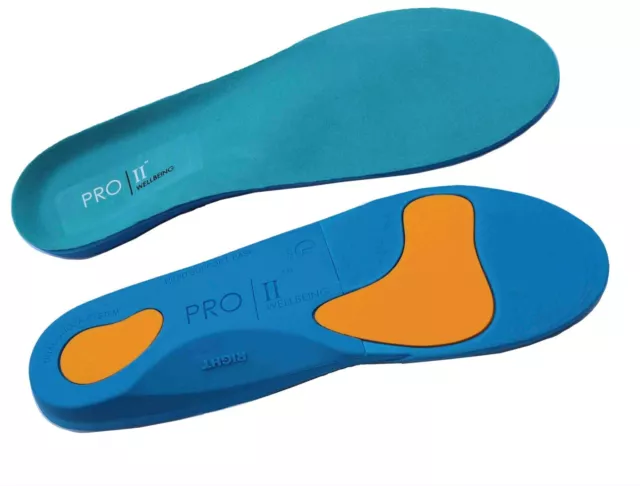 Orthotic insoles by Pro11 wellbeing the Titan dual shock knee, back pain