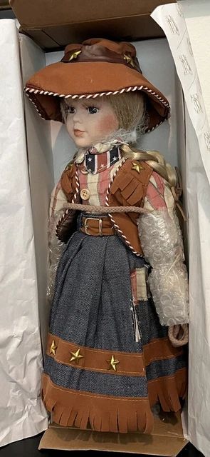 Heritage Signature Collection Porcelain Western Doll 98609 3
