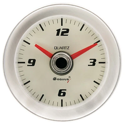 Equus 2.0 Dia Quartz Clock 12-Hour 360 Degree Sweep - E8000