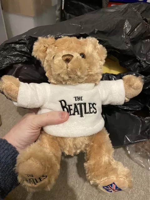 Uk Limited Beatles Teddy Bear Keel Toys Plush Toy Rare