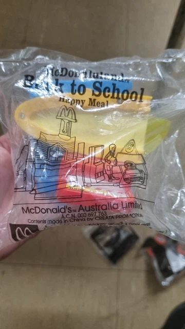 マクドナルド　Back to school オーストラリア　2000年　未開封 マクドナルド Back to School バーディ 未開封 オーストラリア