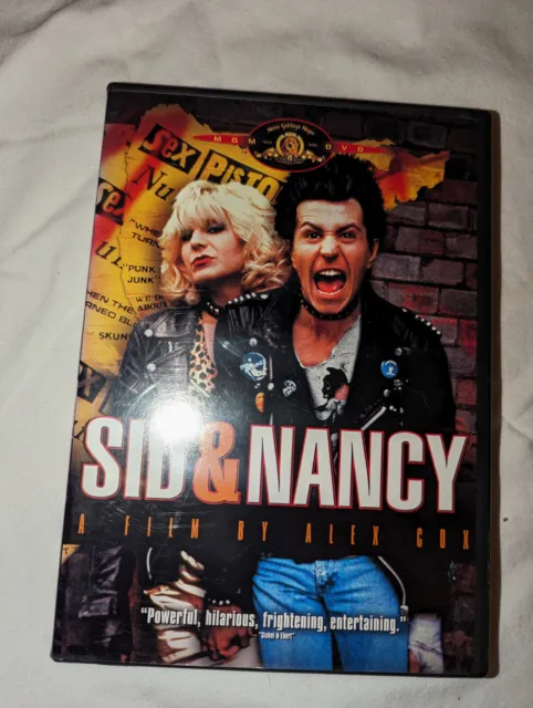 Sid & Nancy DVD 1986 Sex Pistols Bio Alex Cox Film punk music uk vicious london