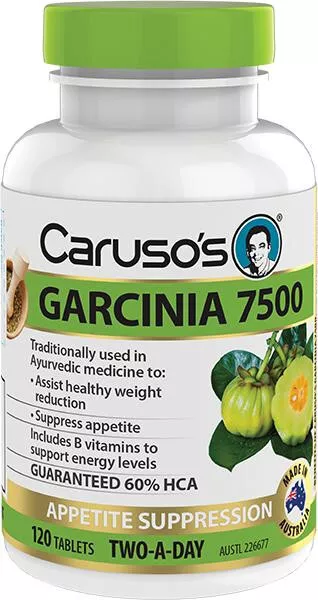 Caruso's Garcinia 7500mg | 120 Tablets