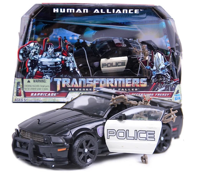 TRANSFORMERS REVENGE OF the Fallen Human Alliance Barricade Toy Action