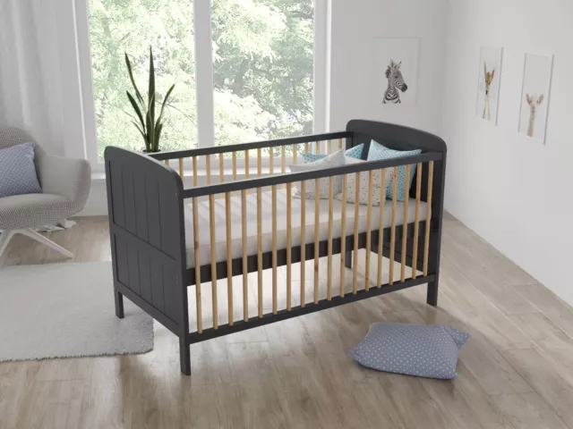 Maddox Baby Cot Bed 140x70cm