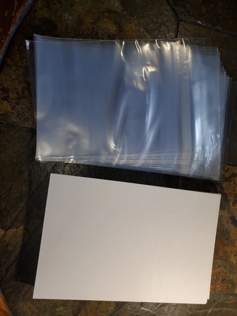 50 Silver Age Backer Boards W/ 50+ Mylar Resealable Bags Safe Way Ship Comics