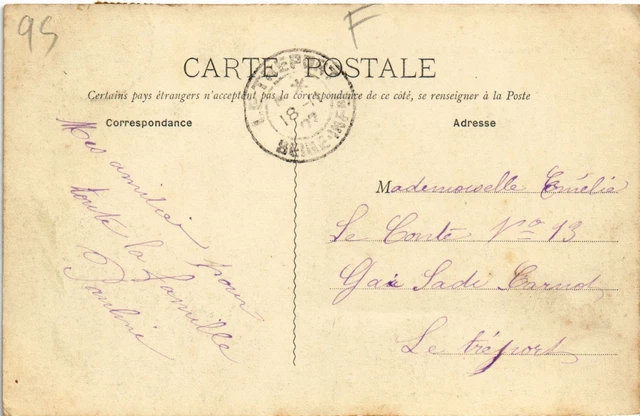CPA Beaumont Rue Basse de la Vallee (1319338) 2