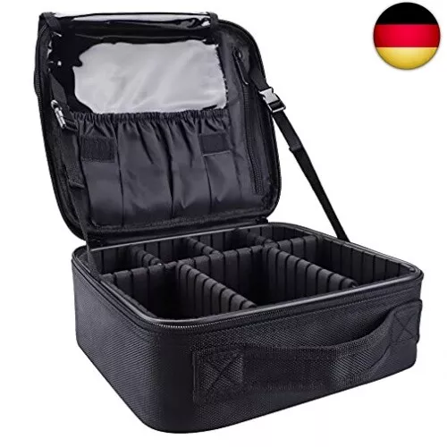 Kosmetiktasche, Kosmetikkoffer Große Kapazität Professionelle Make Up Organizer