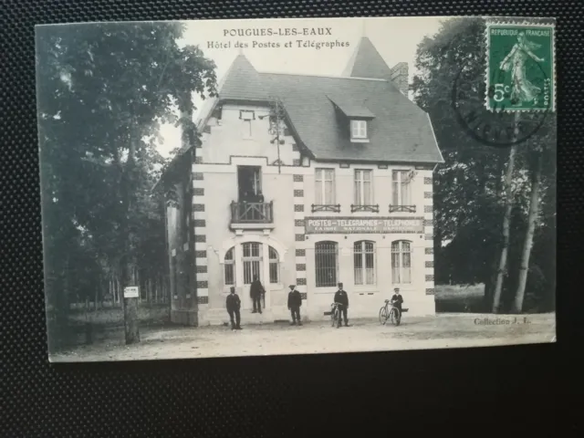 CPA 58 POUGUES-LES-EAUX - Hôtel des Postes et Telegraphes