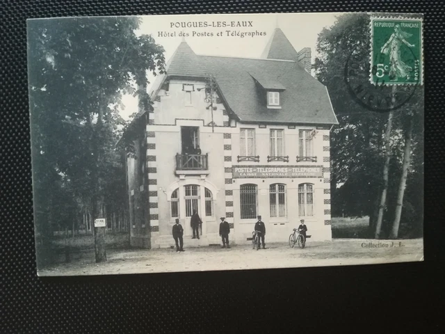 CPA 58 POUGUES-LES-EAUX - Hôtel des Postes et Télégraphes