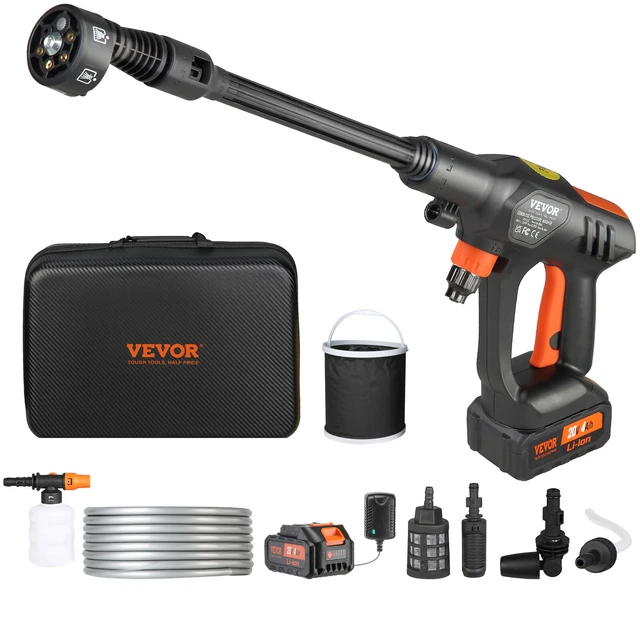 📢📢50 % DE RÉDUCTION !! ⏰Nettoyeur haute pression pour voitures et jardin ! 💦🚗 10 fois plus puissant, 8 modes de pulvérisation et boîtier métallique ultra-résistant
