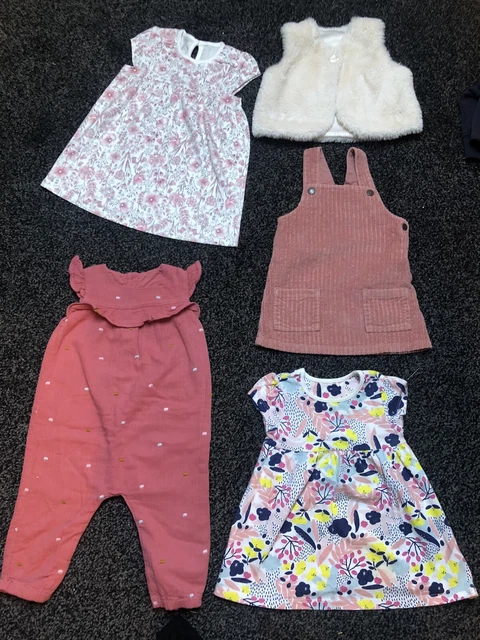 girls clothes. bundle age 9-12. months x. 5. items