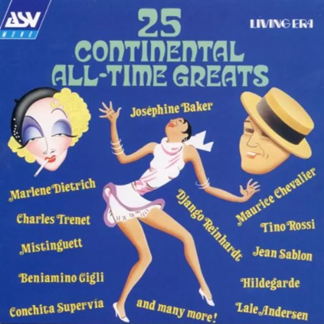 Various Artists - 25 Continental All Time Greats CD (1994) Audio Amazing Value