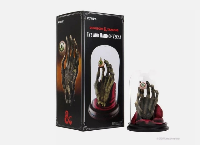 D&D Dungeons Dragons Icons of The Realms Eye and Hand of Vecna Figure