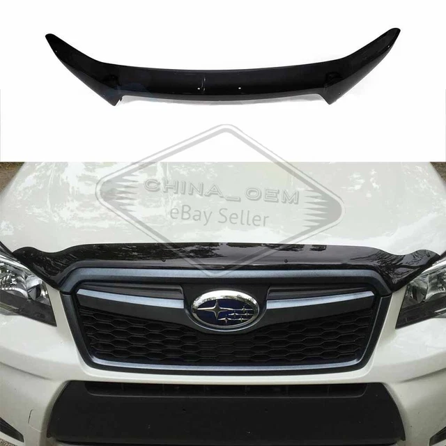 1PC Bug Shield Stone For 2014-2018 Subaru Forester Hood Deflector Protector