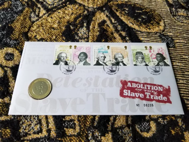 Great Britain First Day Cover - 2 Pounds 2007 - Abolition Slavery - Q33