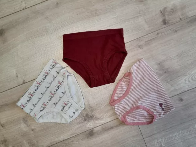Baby Mädchen Bekleidung Set Untersachen Wäsche 3 Teile Gr. 86 92