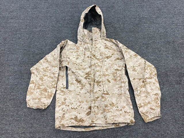 USMC Lightweight Exposure Gore-tex Jacket  Desert MARPAT Medium REGULAR New