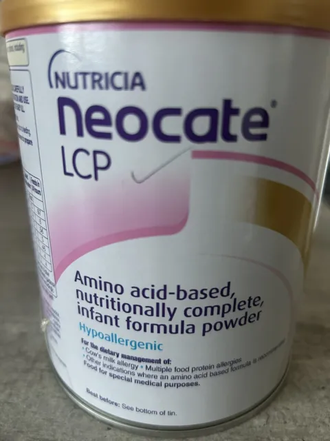 Nutricia Neonate LCP Milk 400gram Amino Acid based formula