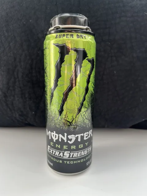 Monster Energy Super Dry Extra Strength - Twist Top Empty Can - 2010