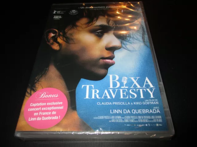 DVD NEUF "BIXA TRAVESTY" documentaire Linn DA QUEBRADA