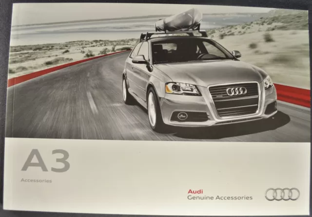 2012 Audi A3 Accessories Catalog Brochure TDI Wagon Excellent Original 12