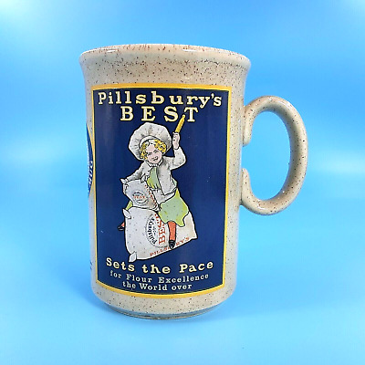 Vintage Pillsbury's Best Collector's Coffee Mug Made In England 1985