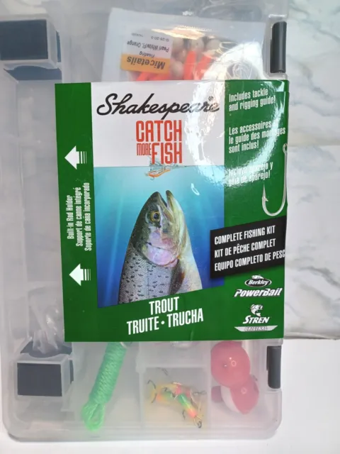 SHAKESPEARE CATCH MORE Fish Cmfsp70-2M 7` Fishing Rod $17.50 - PicClick
