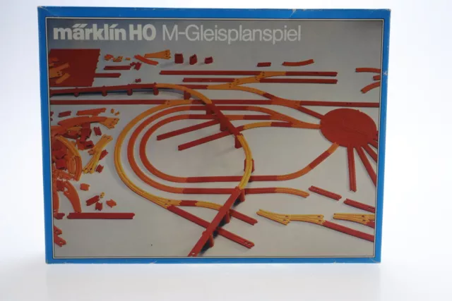 H0 Märklin 0230 M-Gleise M-Gleisplanspiel tracks OVP/M41