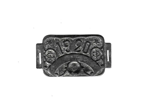 Plaque Fiscale De Vélo Ancienne - Taxe Vélocipède 1904