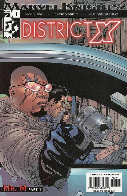 District X #1 Marvel Comics July Jul 2004 (VF+)