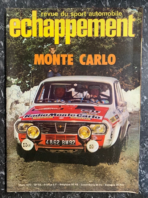 REVUE ÉCHAPPEMENT N°278 MAGAZINE sport automobile EUR 3,90 - FR