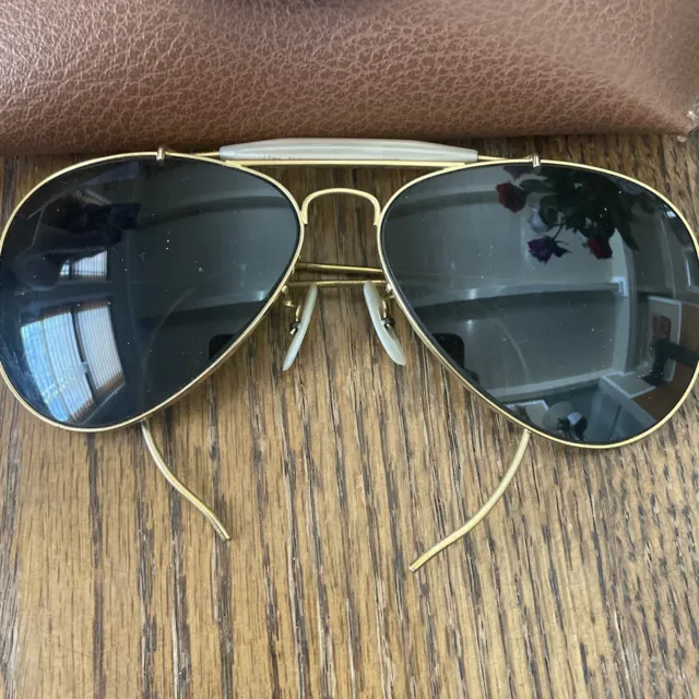 Ray-Ban | Accessories | Rayban Aviator 584 Made In Italy With Case As Shown  | Poshmark