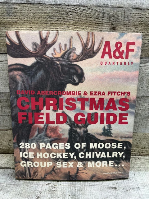 ABERCROMBIE & FITCH Christmas 2003 A&F Quarterly Bruce Weber