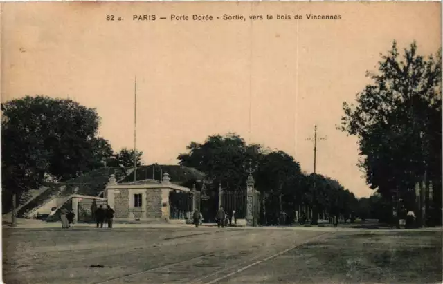 CPA Paris 12th Porte Dorée exit, towards the Bois de Vincennes (478958)