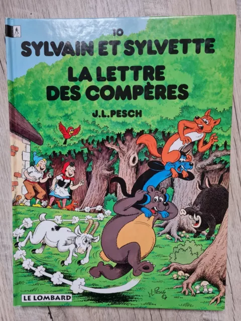 bd Sylvain et Sylvette  N°10  La Lettre des compères - 1997 - j.l.Pesch