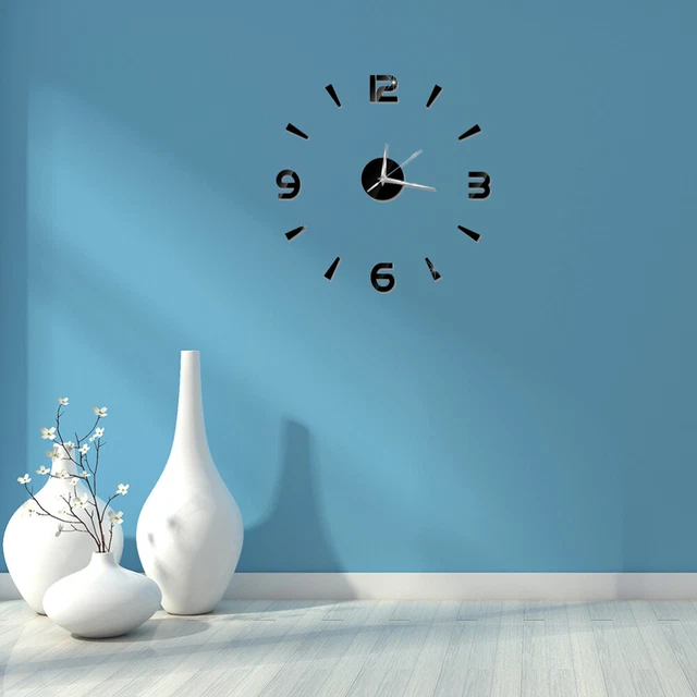 3D Mural De Acrílico Relojes De Pared Modernos Cuadros Nórdicos