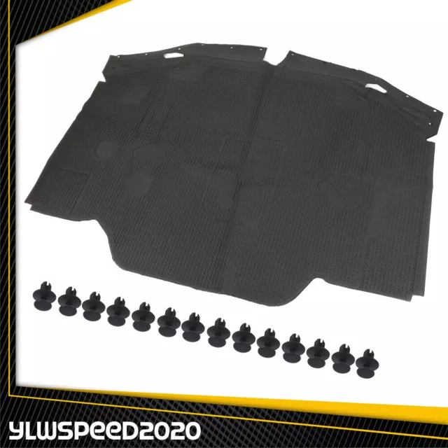Hood Insulation Pad Fit For 1990-2002 Mercedes Benz R129 300SL 500SL 600SL SL320