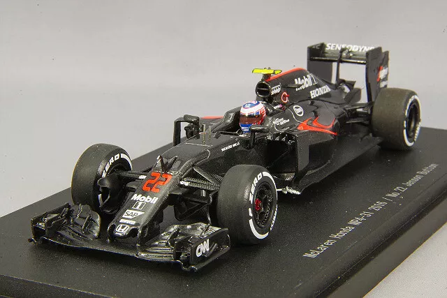 Ebbro 1:43 Honda McLaren MP4-31 2016 F1 #22 J Button from Japan