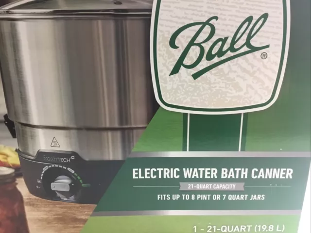 Ball FreshTECH Electric Water Bath Canner & Multi-Cooker 