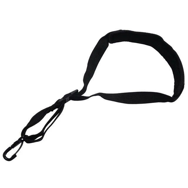 JINCHUAN Saxophone Neck Strap Soft Sax Leather Padded for Alto Tenor7011