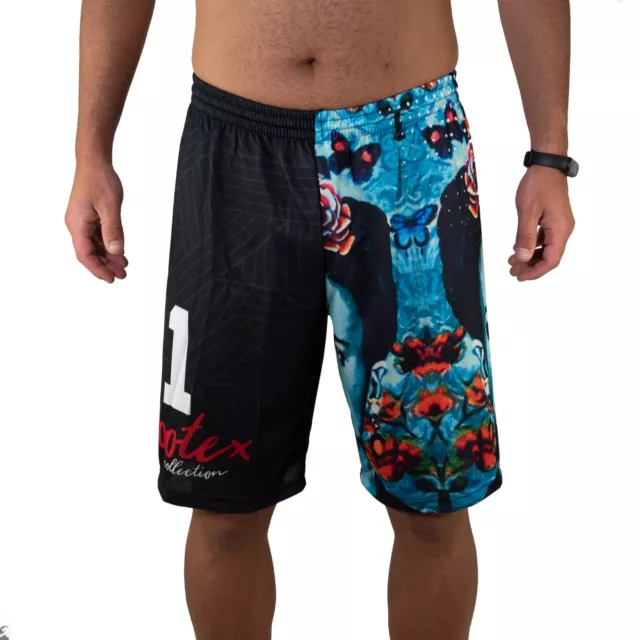 Footex Short Plage Volley-Ball Frida Tennis Mer Encres de Sublimation Padel