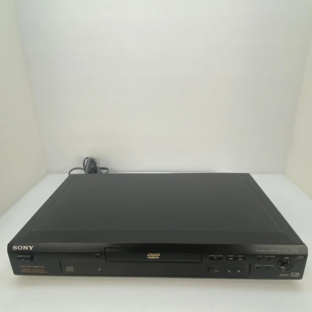 SONY DVPS360 CD/DVD Player Digital Cinema Sound Home Theater w/ Remote