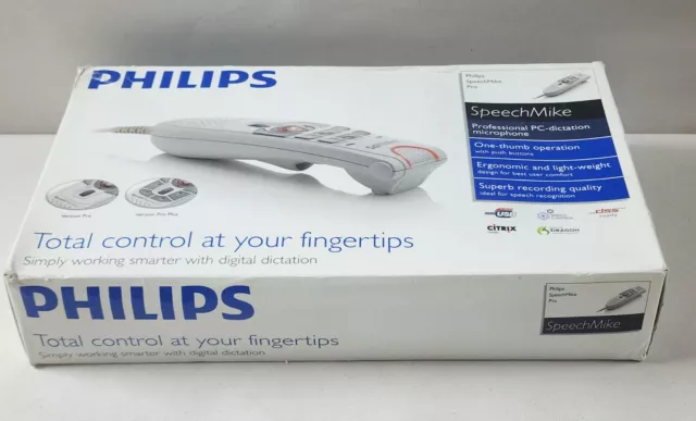 Philips SpeechMike Pro Plus 5276 Handheld Transcriber / Recorder