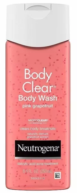 Neutrogena Body Clear Acne Body Wash - Pink Grapefruit - 250 ml