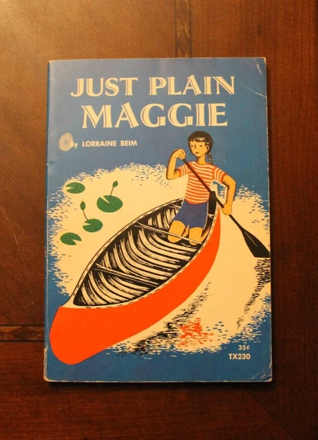 Just Plain Maggie ~ Lorraine Beim ~ Scholastic PB 3PR 1964